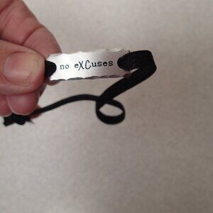No Excuses Bracelet